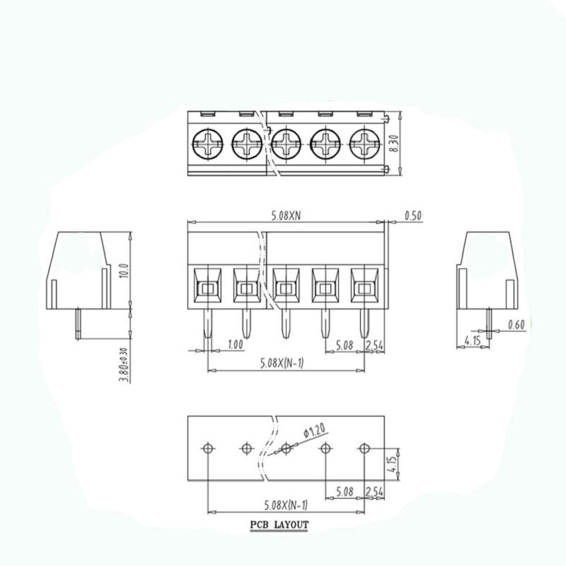 terminal block 12 pin