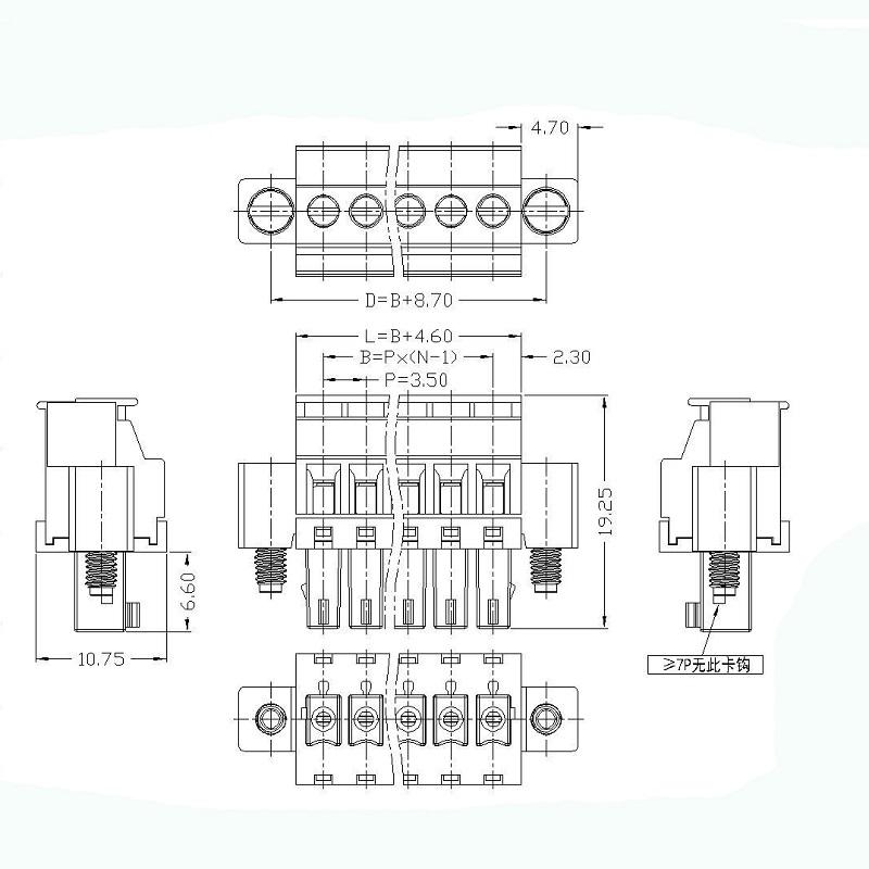 terminal block connector pcb